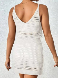 Openwork V - Neck Sleeveless Cover Up Dress - Update AvenueTrendsi100100588074281100100588074281eecf61db - af10 - 441c - 8408 - d603d20b39e2 - MaxWhite