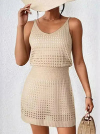 Openwork V - Neck Sleeveless Cover Up Dress - Update AvenueTrendsi10010058807447410010058807447449bb6d47 - bf28 - 4ebd - a554 - 22722e7f07bf - MaxTan