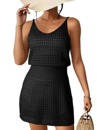 Openwork V - Neck Sleeveless Cover Up Dress - Update AvenueTrendsi100100588079062100100588079062a3cc183e - 39e4 - 432f - 9dc0 - b25954ba2484 - MaxBlack