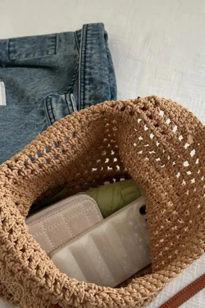 Openwork Woven Tote Bag - Update AvenueFestival VibesTrendsi100700472551191100700472551191ecb9eca2 - 5d3e - 4541 - 847b - c96556681e5e - MaxCamel