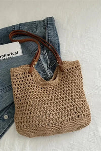 Openwork Woven Tote Bag - Update AvenueFestival VibesTrendsi100700472551191100700472551191ff8fefd7 - bc18 - 455c - 96d2 - 02a10a1e979f - MaxCamel