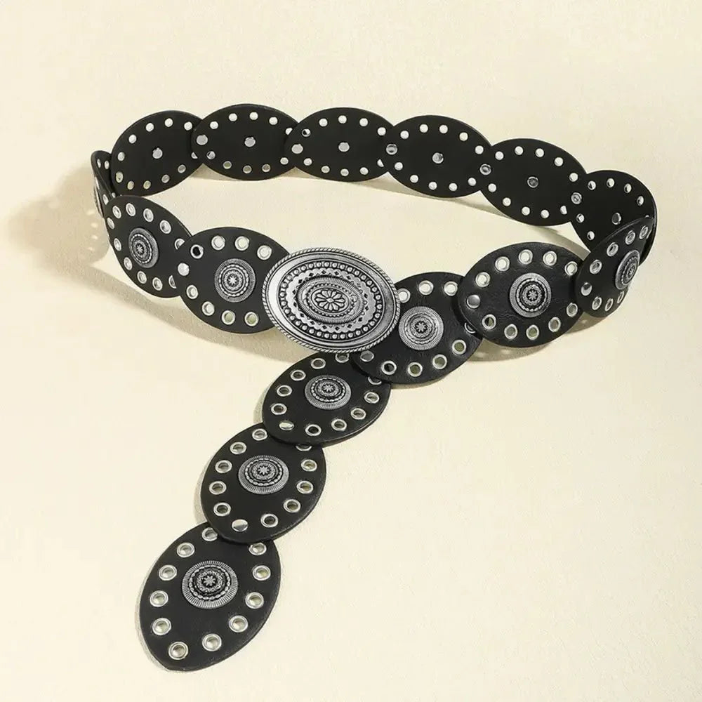 Oval PU Belt - Update AvenueTrendsi101300887101229101300887101229Oval PU BeltBlack