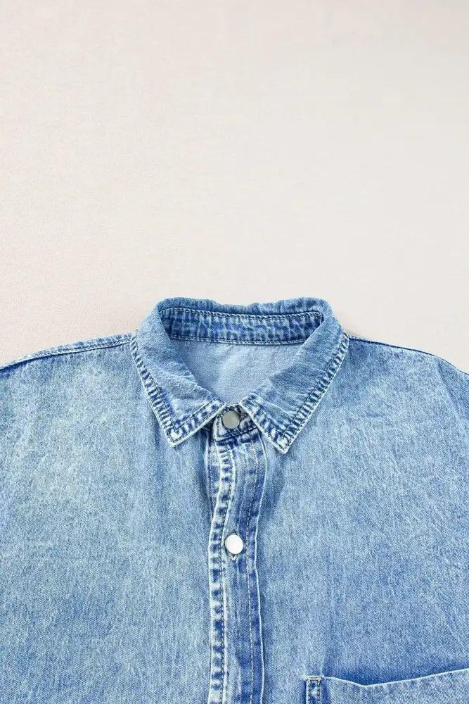 Oversized Button Down Denim Shirt Dress - Update AvenueDenim Dresses & SkirtsTrendsi1001003766116461001003766116463d6caa4a - 8287 - 41a8 - a844 - 92d57af590b7 - Max - OriginLight Blue
