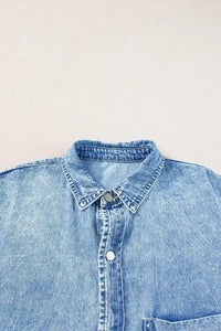 Oversized Button Down Denim Shirt Dress - Update AvenueDenim Dresses & SkirtsTrendsi1001003766116461001003766116463d6caa4a - 8287 - 41a8 - a844 - 92d57af590b7 - Max - OriginLight Blue
