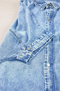 Oversized Button Down Denim Shirt Dress - Update AvenueDenim Dresses & SkirtsTrendsi1001003766116461001003766116462448af47 - 6748 - 4b5e - 8988 - e1c656d3b7e0 - Max - OriginLight Blue