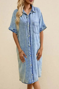 Oversized Button Down Denim Shirt Dress - Update AvenueDenim Dresses & SkirtsTrendsi100100376611646100100376611646c86eacd3 - 2a48 - 46e7 - aead - 79d570bc8f53 - Max - OriginLight Blue