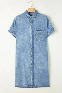 Oversized Button Down Denim Shirt Dress - Update AvenueDenim Dresses & SkirtsTrendsi10010037661164610010037661164686da483d - fc89 - 49bf - 8bd8 - 42d38dd57cc0 - Max - OriginLight Blue
