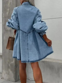 Oversized Long Sleeve Button - Up Denim Dress - Update AvenueDenim Dresses & SkirtsTrendsi100100559924193100100559924193b022d6ad - 6a05 - 4153 - a02d - f6ec6f72dad7 - Max - OriginLight Blue