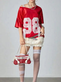 Oversized Number 98 Half Sleeve T-Shirt - Update AvenueT-ShirtsTrendsi100100770115627100100770115627081231f1 - a258 - 4b8a - 8741 - 6bad7ba89ef2 - Max - OriginDeep Red