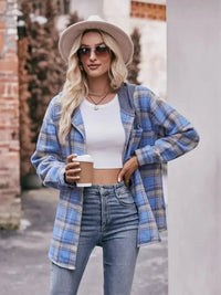 Oversized Plaid Button Up Shacket - Update AvenueTrendsi1001000740919841001000740919844c9bac8f - eaea - 4131 - acc8 - 3c8afcfa4d47 - Max - OriginLight Blue