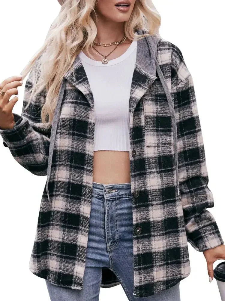 Oversized Plaid Button Up Shacket - Update AvenueTrendsi1001000740947681001000740947686ff41ec4 - eca6 - 477d - 8180 - fbb407603d91 - Max - OriginBlack