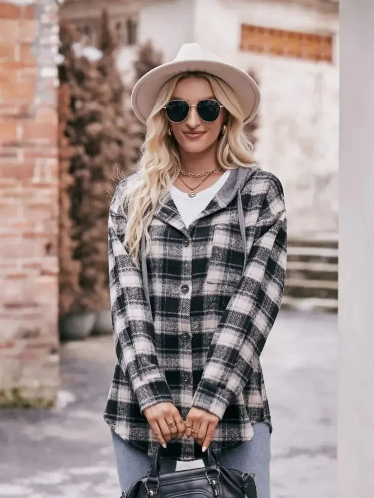 Oversized Plaid Button Up Shacket - Update AvenueTrendsi1001000740947681001000740947681968b8c4 - d0fb - 4b49 - bc5e - fc9316018bcc - Max - OriginBlack