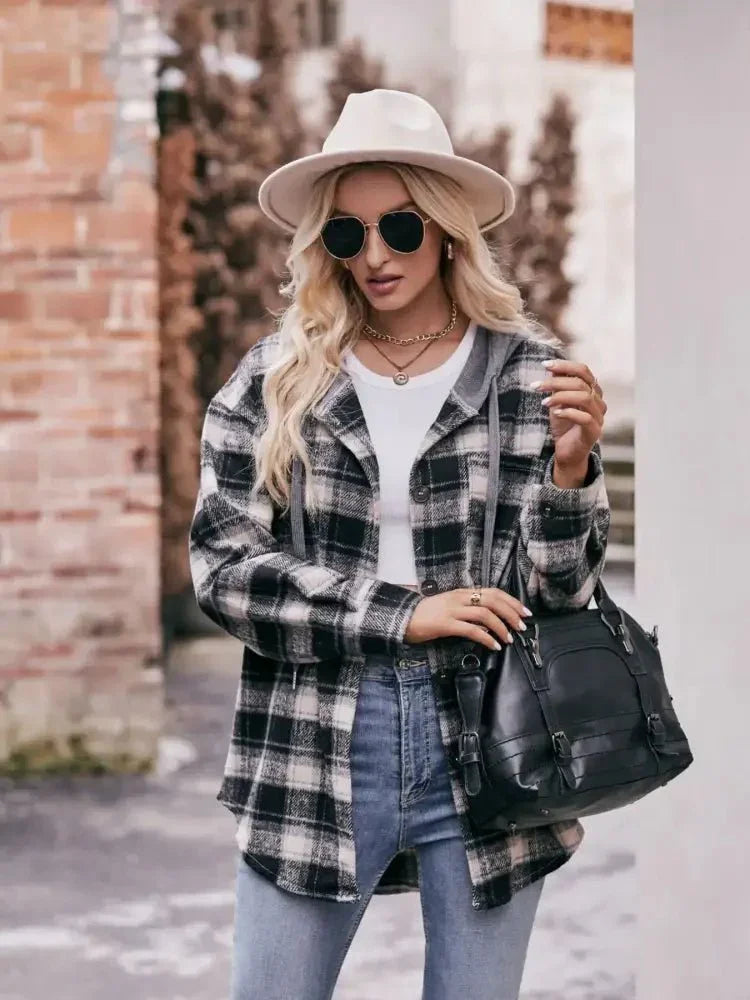 Oversized Plaid Button Up Shacket - Update AvenueTrendsi10010007409476810010007409476802fec526 - 1904 - 42be - a96a - f0b2689c6138 - Max - OriginBlack