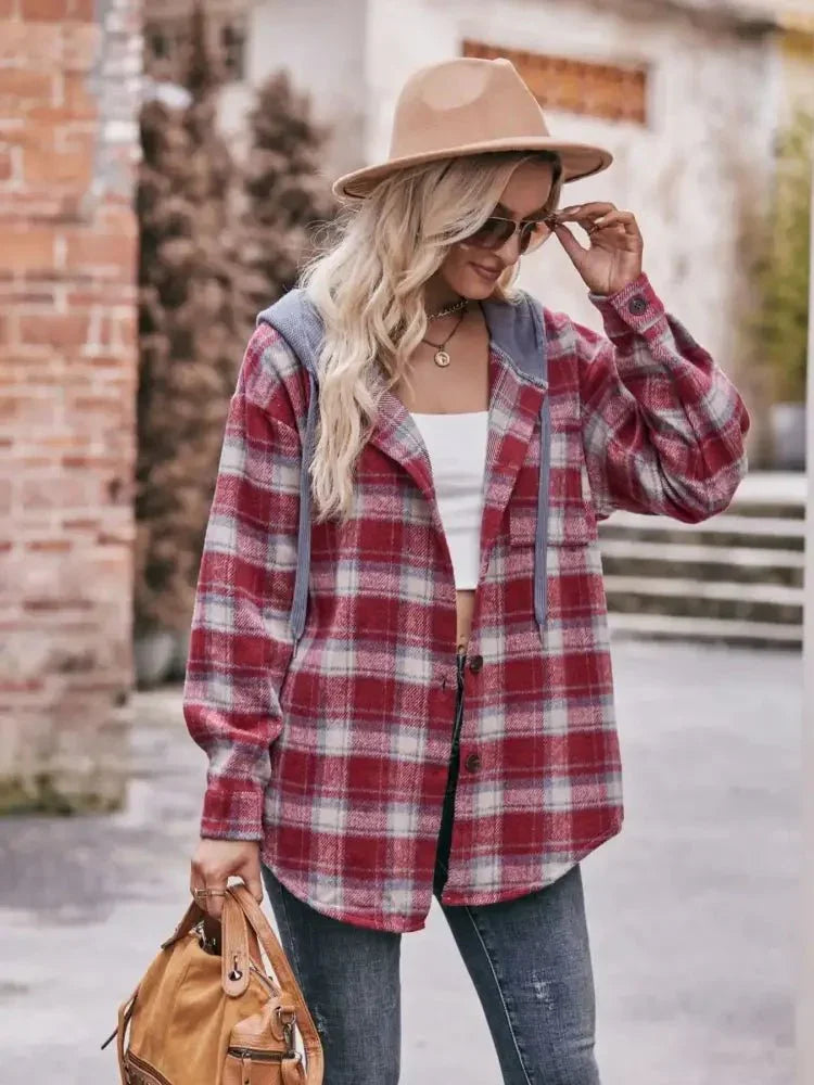 Oversized Plaid Button Up Shacket - Update AvenueTrendsi100100074099374100100074099374c1dbf207 - e7fa - 407b - 80f9 - 00c0122ad357 - Max - OriginDeep Red