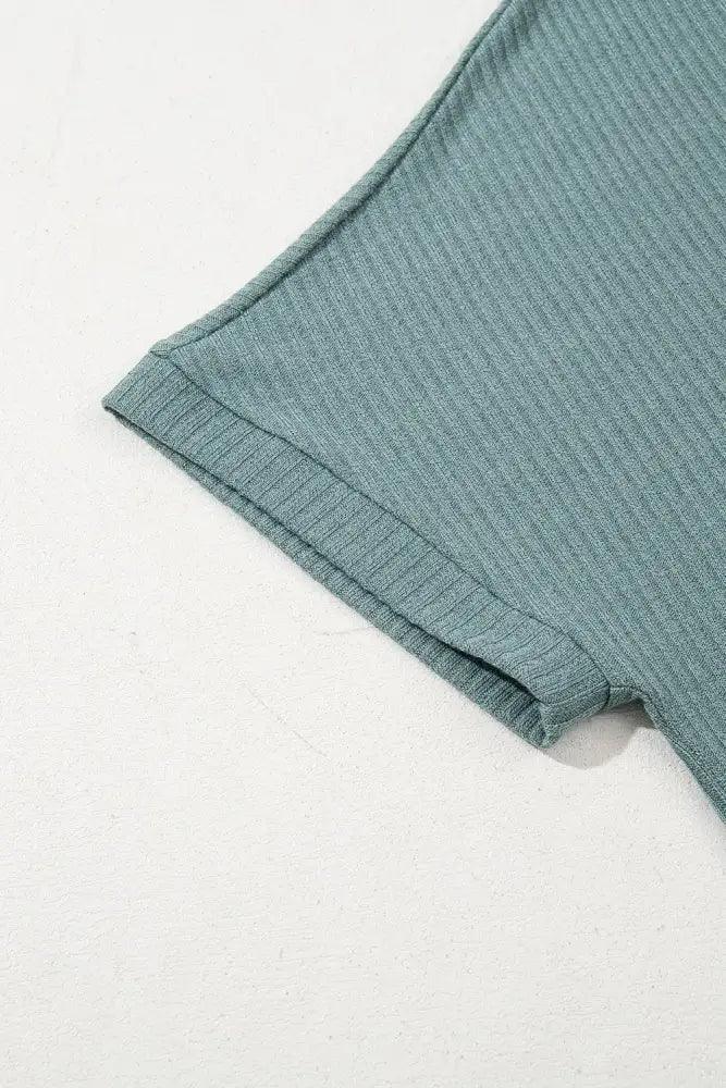Oversized Ribbed Knit V Neck Dolman Short Sleeve Top - Update AvenueT-ShirtsTrendsi100100167629019100100167629019ce2dadde - 95a8 - 46e5 - 9218 - 0fd2e6b3ae6f - Max - OriginAir Force Blue