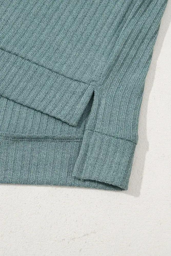 Oversized Ribbed Knit V Neck Dolman Short Sleeve Top - Update AvenueT-ShirtsTrendsi1001001676290191001001676290194fb31068 - 18b6 - 494d - a757 - c872015e94a6 - Max - OriginAir Force Blue