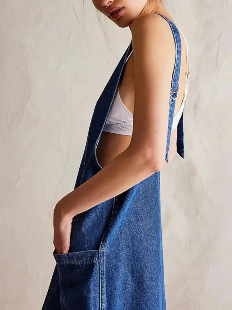 Oversized V - Neck Denim Tank Dress with Front Pockets - Update AvenueDenim Dresses & SkirtsTrendsi100100823074024100100823074024238bee1a1ae34c4390e3d968f0b83b17 - Max - OriginNavy