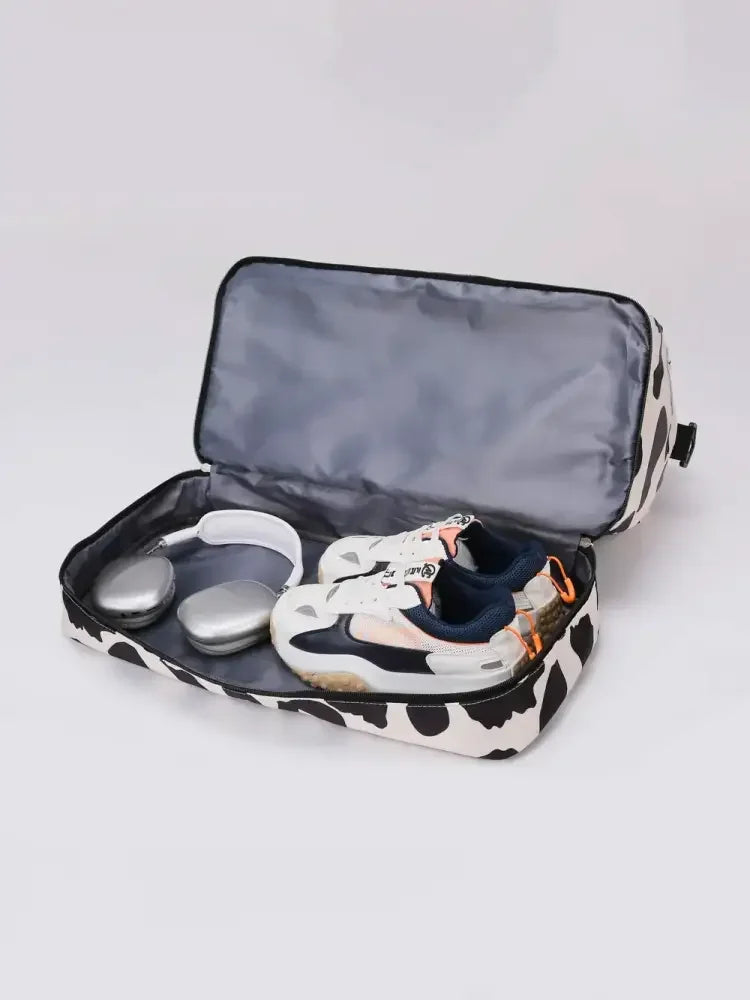 Oxford Cloth Leopard Travel Bag