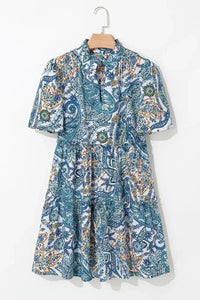 Paisley Floral V Neck Short Sleeve Mini Dress - Update AvenueTrendsi100100983068206100100983068206b05d4c1b - c5b4 - 4c66 - ab5a - c6d469076c98 - Max - OriginFloral