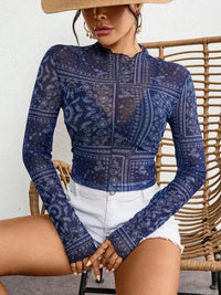 Paisley Mock Neck Long Sleeve Sheer Top - Update AvenueTrendsi100100356592803100100356592803b1bfb7bc - ead4 - 4585 - a2eb - 02f1b466a1b6 - MaxDark Blue