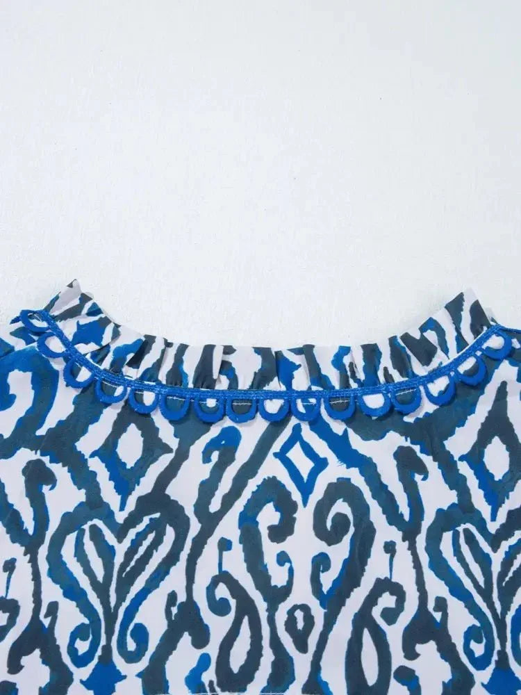 Paisley Print Long Sleeve Blouse - Update AvenueTrendsi1001008976900801001008976900803d1443dde1a643798e44c993986eac2b - Max - OriginNavy