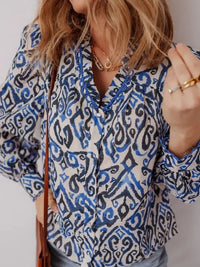 Paisley Print Long Sleeve Blouse - Update AvenueTrendsi100100897690080100100897690080b7ee2303cac74002b36d2d0354dc3c26 - Max - OriginNavy