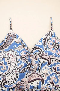 Paisley Print Twist Detail Smocked Back Spaghetti Straps Dress - Update AvenueBoho VibesTrendsi10010028358434210010028358434264fdc4dd - e0f8 - 4f12 - a44b - 7763db6da6fd - Max - OriginDusty Blue