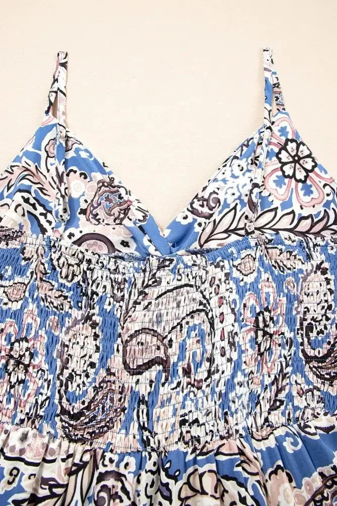 Paisley Print Twist Detail Smocked Back Spaghetti Straps Dress - Update AvenueBoho VibesTrendsi100100283584342100100283584342994bfc64 - 9a41 - 4495 - aad4 - c1fcae3e13e4 - Max - OriginDusty Blue