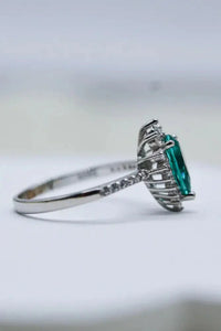 Paraiba Blue Zircon Pear Shape Ring - Update AvenueRingTrendsi100100733983480100100733983480Paraiba Blue Zircon Pear Shape RingSilver