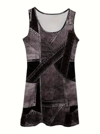 Patchwork Scoop Neck Denim Tank Dress - Update AvenueDenim Dresses & SkirtsTrendsi1001003374201921001003374201929f1ef8da - 84fb - 426e - 8f19 - 924042f4255d - Max - OriginBlack