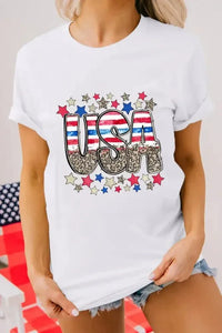 Patriotic Star Leopard USA Letter Graphic T Shirt - Update AvenueT-ShirtsTrendsi100100875148855100100875148855fe5f22d5 - 9a32 - 4471 - bd2a - c2c9085e84a1 - Max - OriginWhite