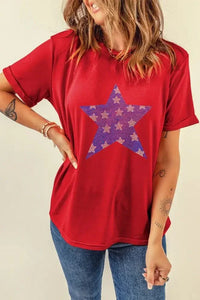 Patriotic Star Round Neck T-Shirt - Update AvenueT-ShirtsTrendsi100100631731913100100631731913c4c41896 - e206 - 45d0 - 9c0f - 6d71f8f7118b - Max - OriginDeep Red