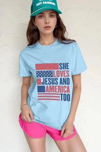 Patriotic US Flag Round Neck Short Sleeve T-Shirt - Update AvenueT-ShirtsTrendsi10010025850119710010025850119701b3ad28 - c166 - 49d6 - acda - 8834f728c824 - Max - OriginLight Blue
