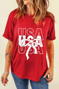 Patriotic USA Bow Graphic T-Shirt - Update AvenueT-ShirtsTrendsi1001006509710921001006509710923cd7b8f6 - e5a9 - 4ea6 - 8384 - 606ceaecc55b - Max - OriginRed