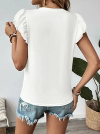Pearl Bow Puff Sleeve T-Shirt - Update AvenueT-ShirtsTrendsi100100880731521100100880731521540f88d5 - d03b - 4eb0 - b851 - d3cdbd4d6608 - Max - OriginWhite