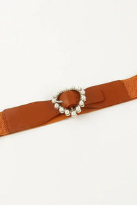 Pearl Heart Buckle Elastic Belt - Update AvenueTrendsi100100116389957100100116389957Pearl Heart Buckle Elastic BeltBlack