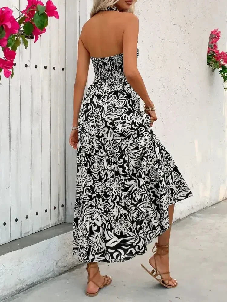 Perfee Backless Smocked Printed Sleeveless Midi Dress - Update AvenueBoho VibesTrendsi1001009113719031001009113719038b12badf - 4edc - 42af - 8323 - 765d47082af7 - MaxBlack