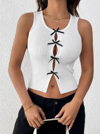 Perfee Bow Front Round Neck Tank - Update AvenueFestival VibesTrendsi100100345501325100100345501325436ec201 - eaf1 - 4829 - ba2b - 488e4148a811 - MaxWhite