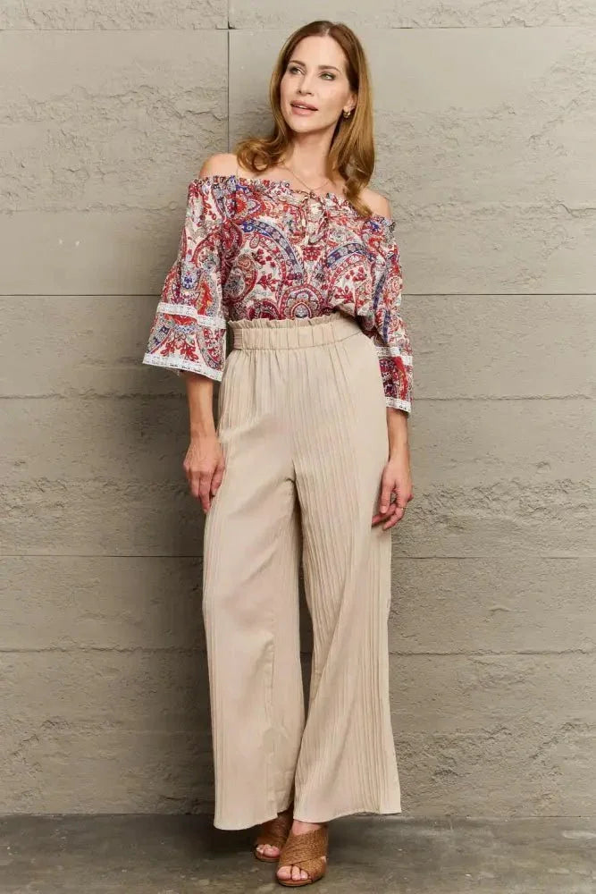 Perfee Off Shoulder Bohemian Style Blouse - Update AvenueBoho VibesTrendsi1001019440851121001019440851128f26e3a8577e4ba1ae34f13521d063ed - MaxMulticolor