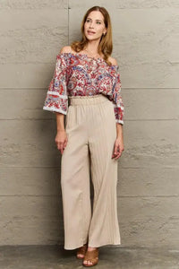 Perfee Off Shoulder Bohemian Style Blouse - Update AvenueBoho VibesTrendsi1001019440851121001019440851128f26e3a8577e4ba1ae34f13521d063ed - MaxMulticolor