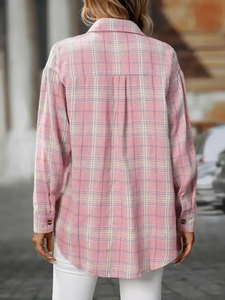 Plaid Button - Down Oversized Shirt - Update AvenueTrendsi100100361569628100100361569628c69cacda - 29d5 - 4b9f - 9f20 - b16f67a0e4b6 - Max - OriginPink