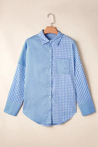 Plaid Button Up Long Sleeve Shirt - Update AvenueTrendsi100100070119310100100070119310a48bb3b5 - 7494 - 478f - adcf - 27cb25d4cbd3 - MaxLight Blue