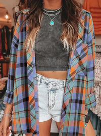 Plaid Button Up Long Sleeve Shirt - Update AvenueTrendsi1001001059289101001001059289108b081c47160749daa2a0162f190ac6d4 - Max - OriginBlue
