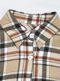 Plaid Button Up Shirt and Skirt Set - Update AvenueTrendsi1001003712368991001003712368994ffb500edbf74d50b0d737213f5f4e24 - Max - OriginKhaki