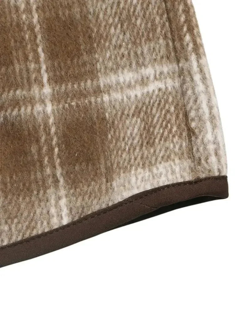 Plaid Long Sleeve Button - Up Jacket - Update AvenueTrendsi100100655673321100100655673321562872980124421fac7e6751f50ef668 - Max - OriginKhaki