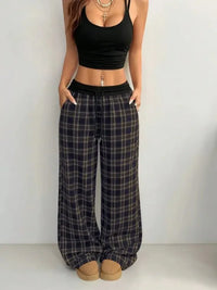 Plaid Wide Leg Pants with Drawstring Waist - Update AvenueTrendsi100100250885765100100250885765b66e14ae - 2490 - 459f - b0b9 - 3e13b946e0ce - Max - OriginMocha