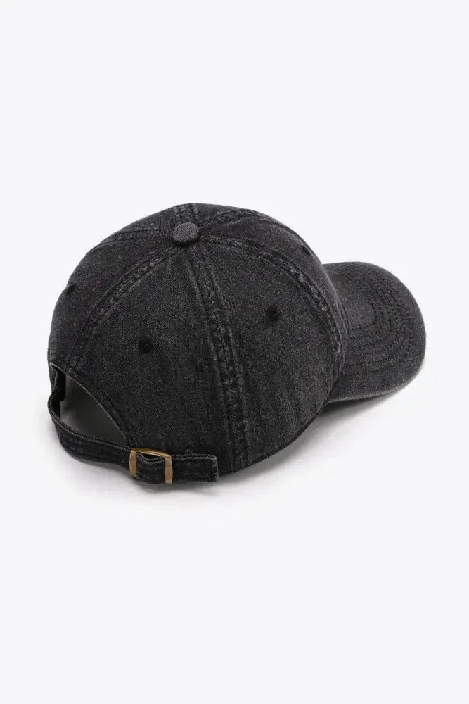 Plain Adjustable Baseball Cap - Update AvenueTrendsi101300493740580101300493740580Plain Adjustable Baseball CapBlack