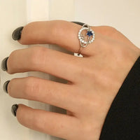 Planet Shape Inlaid Zircon 925 Sterling Silver Ring - Update AvenueRingTrendsi100500572061518100500572061518Planet Shape Inlaid Zircon 925 Sterling Silver RingSilver