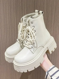 Platform Lace Up Boots