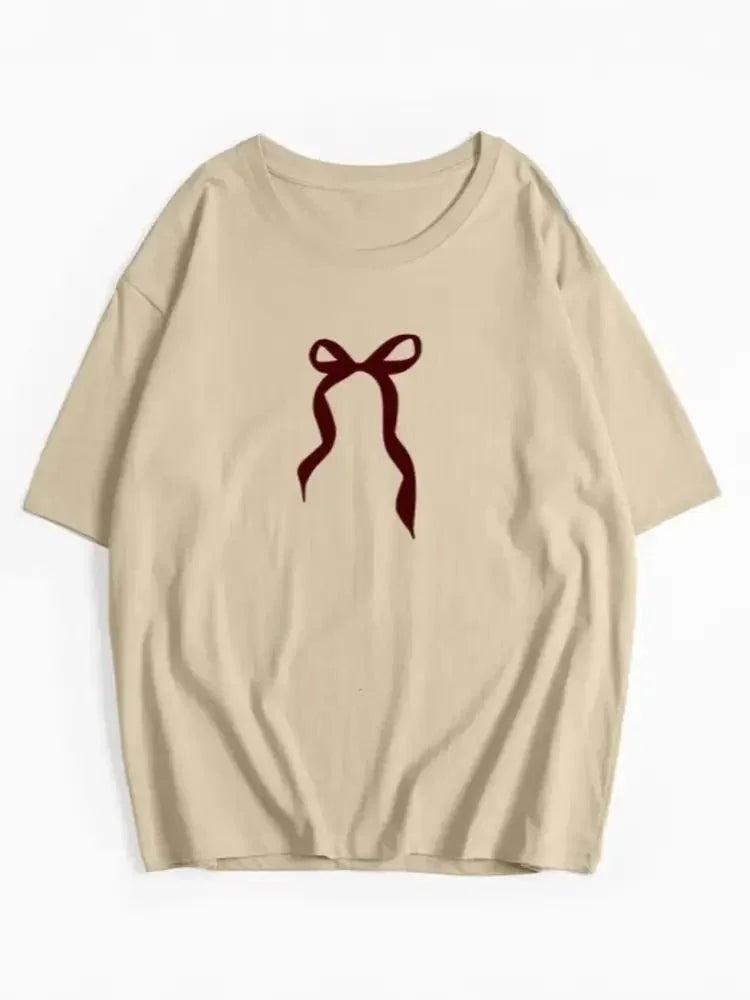 Plus Size Bow Round Neck Short Sleeve T-Shirt - Update AvenueT-ShirtsTrendsi1001005962981381001005962981385a3fbf9f - 356a - 4e31 - 8e90 - 84e6832a6a28 - Max - OriginKhaki